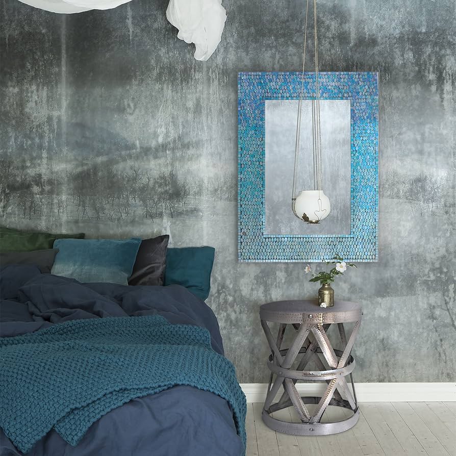 モダン ウォールミラー スクエア MCM デネブ クラシック DULTON Wall mirror Square S / ダルトン ウォールミラー